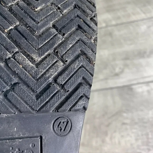 Sanita Professional Men's Distressed Leather Mules Shoes Clogs Size 13 US 47 EU - Picture 9 of 9